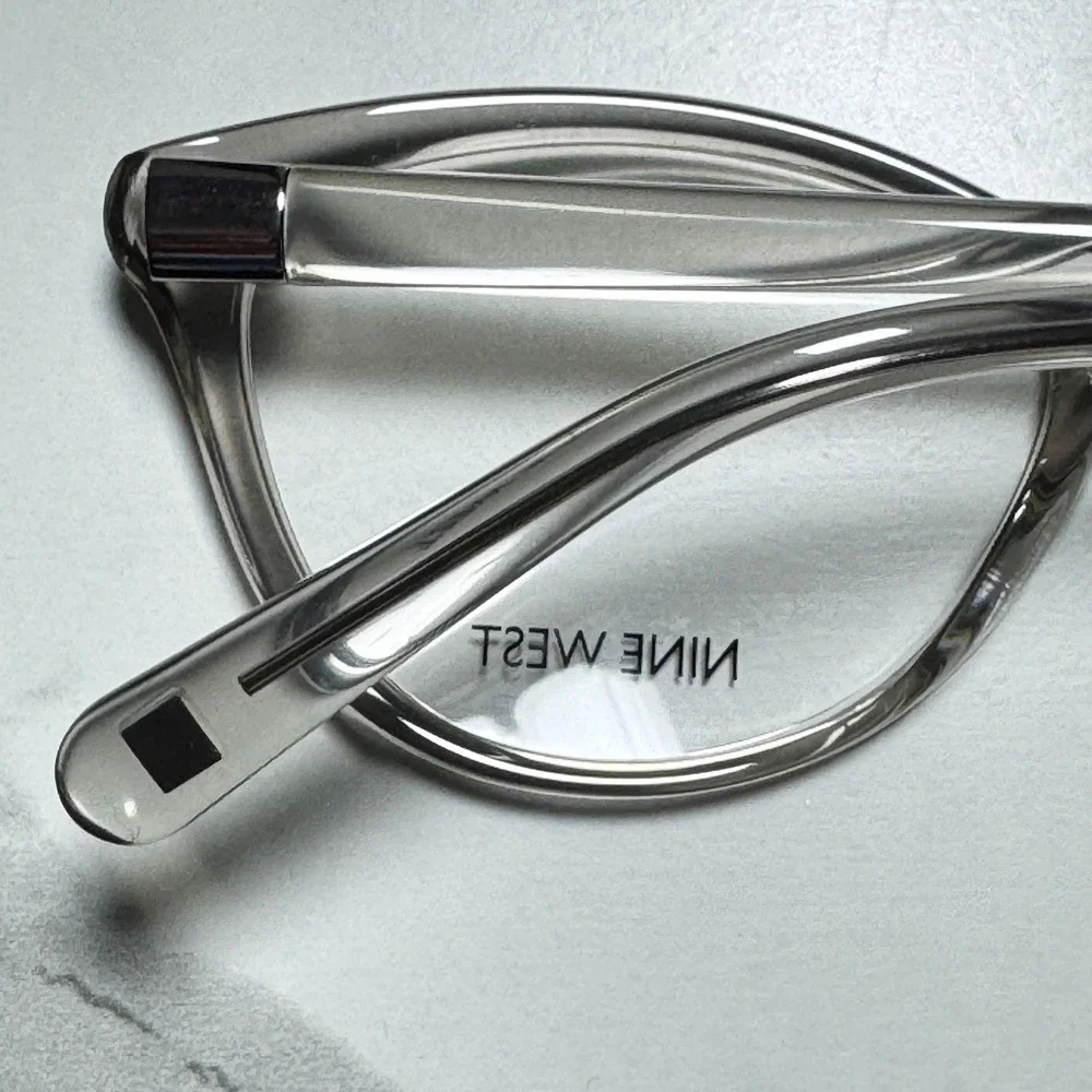 Nine West NW5109 065 Smoke Grey Cat Eye Eyeglass Frames 52-16-135